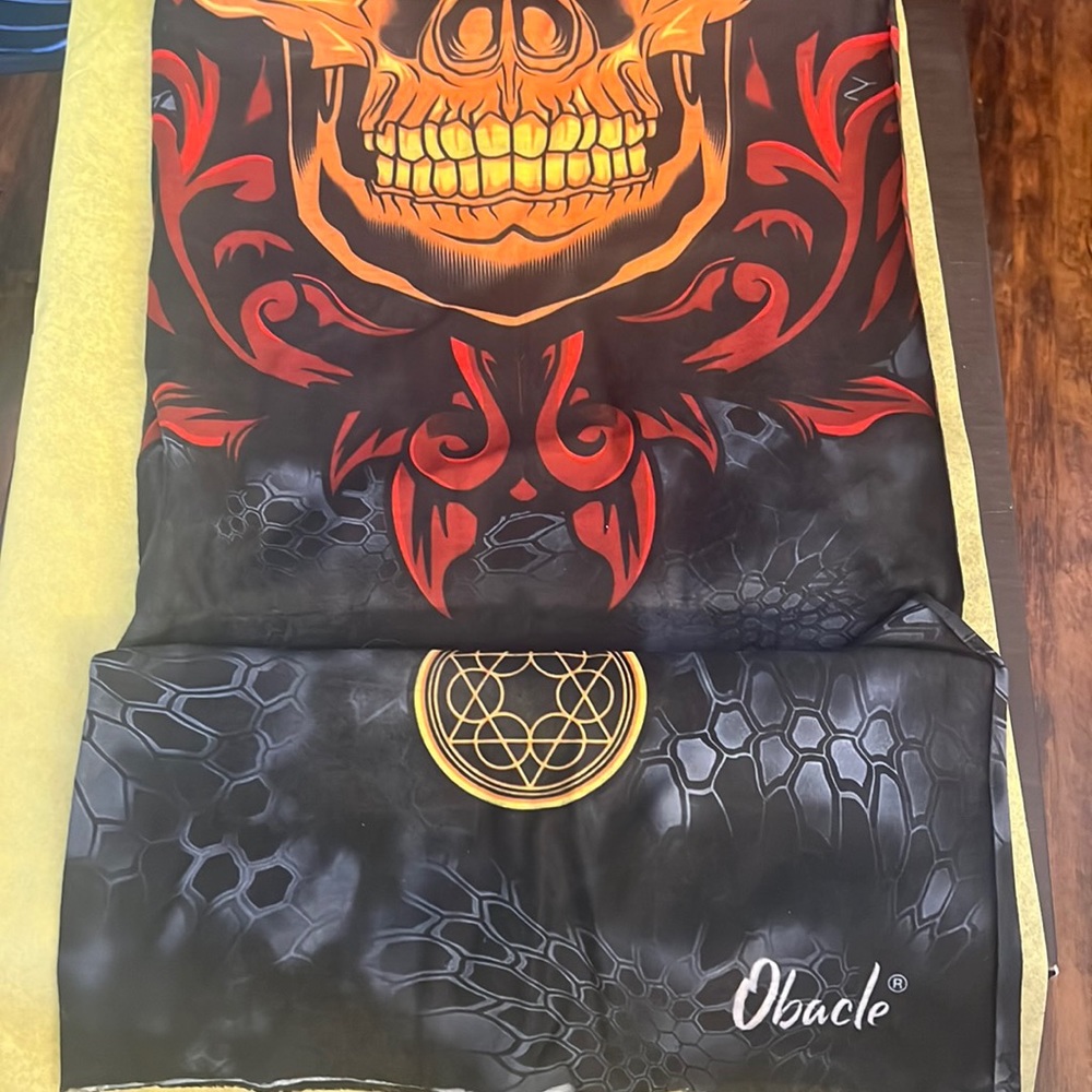 Orbacle skeleton face mask, bandana gaiter - Picture 2 of 6